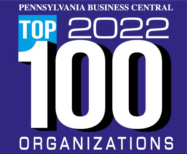 Pennsylvania Business Central Top 100 Organizations 2022 Award