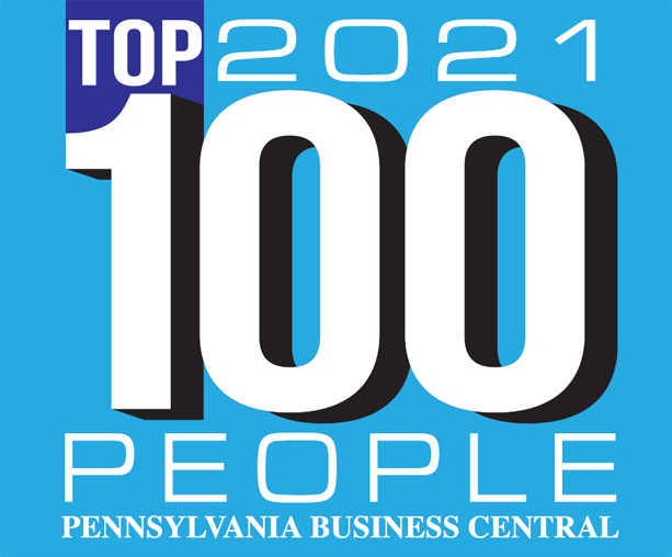 Top 100 People Pennsylvania Business Central award 2021