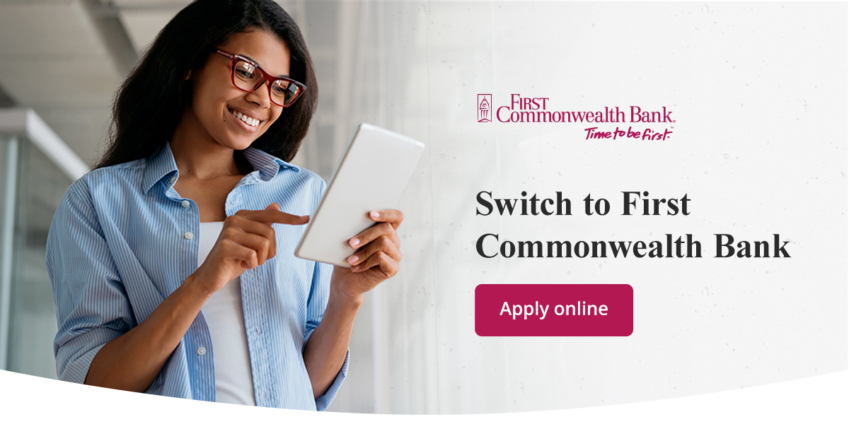 01 Switch To First Commonwealth Bank